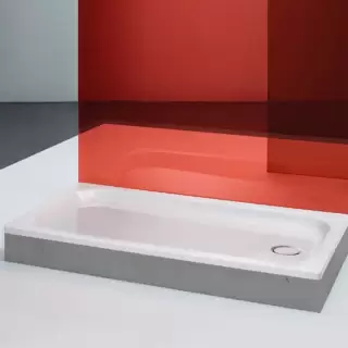 Bette Душевой поддон 140x100x6.5см, прямоугольный, D9см, с противоскользящим покрытием. цвет: белый