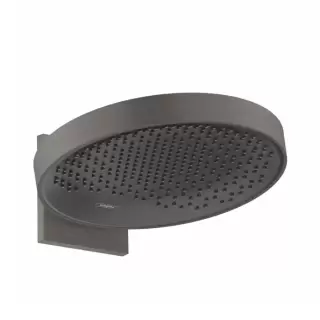 Hansgrohe Rainfinity Верхний душ 360 1jet с настенным креплением, цвет: шлифованный черный хром