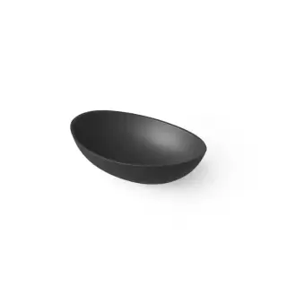 Dea Design Washbasins Раковина 55х38х15см., накладная, без отв., Solid Surface, цвет: Black №16