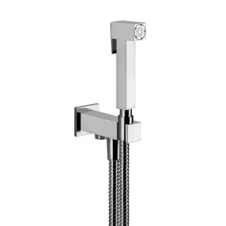 Gessi Rettangolo Гигиенический душ, вывод воды на 1/2", цвет: хром