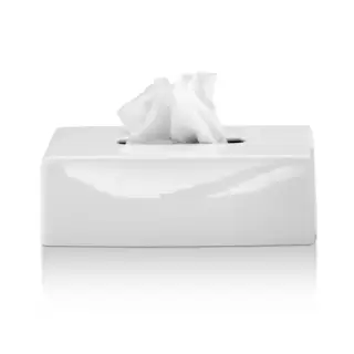 Decor Walther KB 88 Диспенсер для салфеток 26x14x8.5см, керамика, настольный, цвет: белый