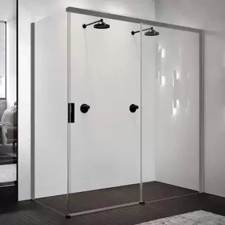 Novellini Opera Душевой угол 120х91х200см., Dx, стекло, цвет: хром