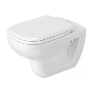 Duravit D-Code Комплект: подвесной унитаз Rimless 257009 35.5х54.5см.+ сиденье с SoftClose 006739