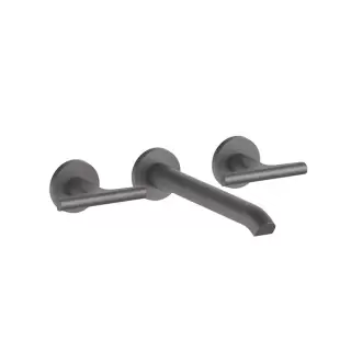 Fantini Sailing Смеситель для раковины, настенный, цвет: Matt Gun Metal PVD