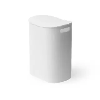 Decor Walther All in  Корзина для белья, напольная, цвет: белый матовый