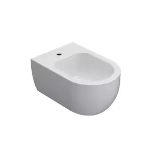 Globo Mode Биде подвесное 53х34 см, с 1 отв под смеситель, цвет: белый