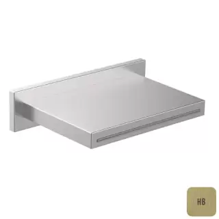 Almar Каскадный душ настенный, нержавеющая сталь, цвет: High Brass