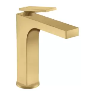 Axor Citterio Смеситель для раковины 160, на 1 отв., цвет: шлифованное золото