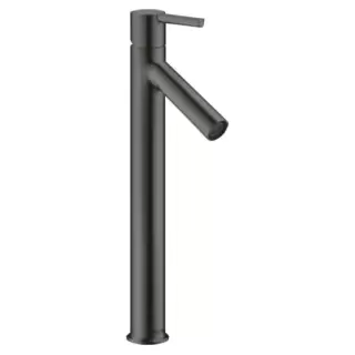 Axor Starck Смеситель для раковины 250, на 1 отв., высокий, цвет: шлифованный черный хром
