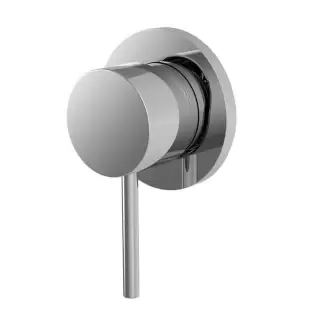 Fima Carlo Frattini Spillo Up F3033N1CR Однорычажный встраиваемый смеситель для ванны и душа, внешняя часть, цвет: хром