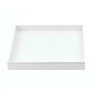 Decor Walther Brownie Tab S Лоток универсальный 12.5x9.5см, настольный, цвет: белая кожа