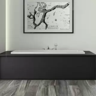 Knief Culture FIT Ванна встраиваемая 180x80x60см с ножками, цвет: белый