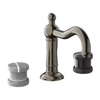 Nicolazzi Festival Смеситель для раковины на 3 отв., цвет: NL+ручки FESO007+FESO003