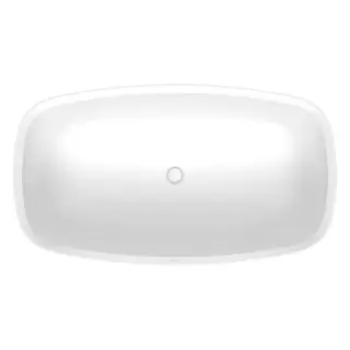 Duravit Aurena Ванна свободностоящая 160x90см., из материала DuroCast Plus, ,цвет: белый матовый