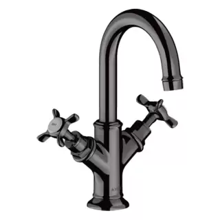 Axor Montreux Смеситель для раковины 160, на 1 отв., с донным клапаном, цвет: полированный черный хром