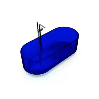 Knief Ellipse shape Ванна отдельностоящая 170x75x56см., из полимерного материала, цвет: Marine blue # XXX