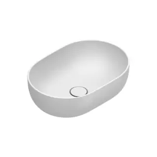 Catalano Sfera Раковина 50x35см накладная, без отв., цвет: белый матовый