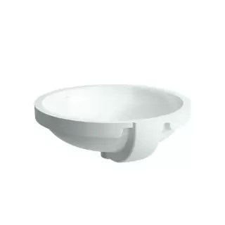 Laufen Pro Раковина 42x42x12см, встраиваемая снизу, без отверстия, цвет: белый