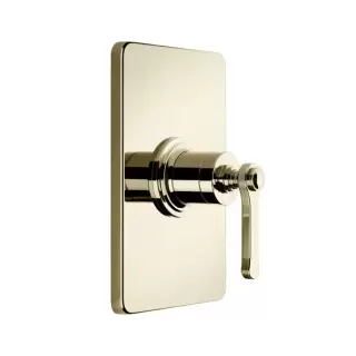 Gessi Venti20 Смеситель встраиваемый, однорычажный, внешняя часть, цвет: Brass PVD