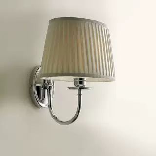 Devon&Devon Jasmine 3 Светильник настенный с абажуром 260х150cм, IP20, фурнитура: хром