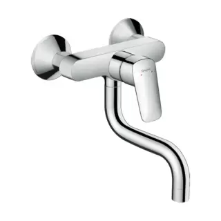 Hansgrohe Logis M31 Смеситель для раковины настенный, излив: 15см., цвет: хром