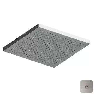 Almar Верхний душ 23х23см без держателя, цвет: Nicke Brushed