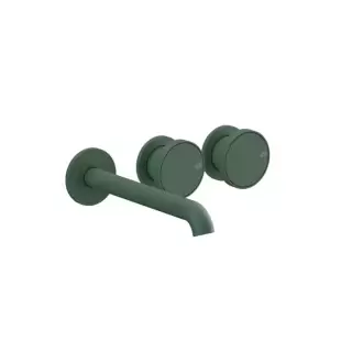 Gessi Origini Смеситель для раковины встраиваемый с изливом на 3 отв, цвет: Matte Agave