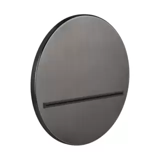 Gessi Venti20 Излив настенный &Oslash;20.7см., каскадный, цвет: Black Metal Brushed PVD