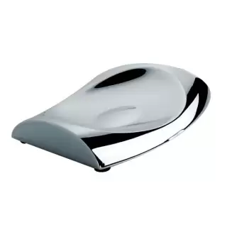 Colombo Land Мыльница, настольная, цвет: хром