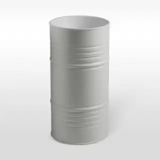 Kerasan Artwork Barrel Раковина 45х90 см, без отв., напольная, слив в пол, в комплекте сифон, цвет: Grigio matt