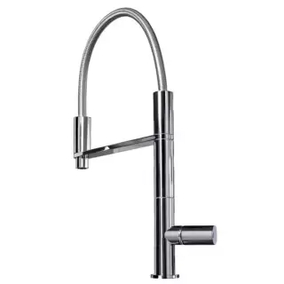 Carlo Frattini Kitchen Nomos Кухонный смеситель, цвет: хром