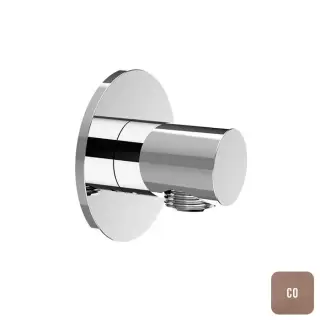 Almar Вывод для душевого шланга, настенный, цвет: Copper Brushed PVD