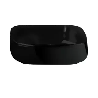 Artceram Cognac Раковина 55х35 см, без отв., накладная, цвет: матовый черный