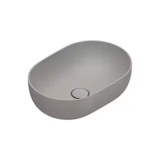 Catalano Sfera Раковина 50x35см накладная, без отв., цвет: Tortora Satinato