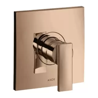 Axor Citterio Смеситель для душа, настенный, цвет: полированное красное золото