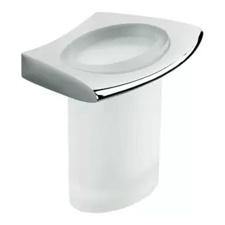 Colombo Land Стакан подвесной, цвет: хром/матовое стекло