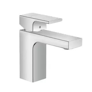 Hansgrohe Vernis Shap Смеситель для раковины, излив 100 мм, цвет: хром