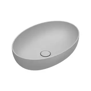 Catalano Sfera Раковина 60x42см накладная, без перелива, без отв., цвет: Cemento Satinato