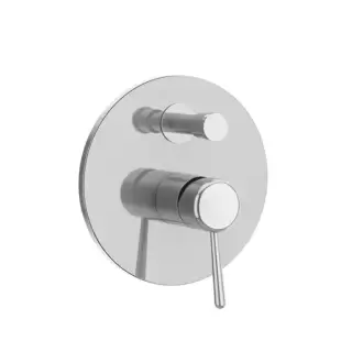 Gessi Goccia Встраиваемый однорычажный смеситель с переключателем, внешняя часть, цвет: хром