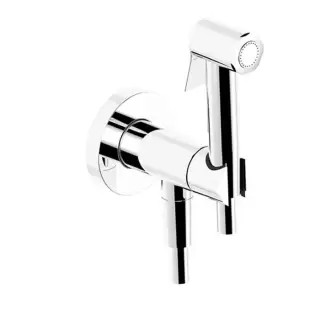 Carimali Гигиенический душ, шланг 100см., цвет: хром