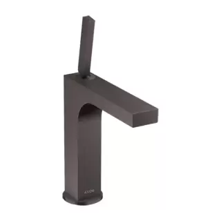 Axor Citterio Смеситель для раковины 160, на 1 отв., цвет: шлифованный черный хром