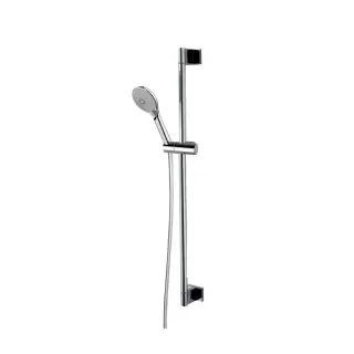 Bossini Душевая штанга 70см., с ручной лейкой и шлангом 150см., цвет: хром