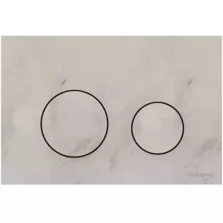 TECEspring Панель смыва для унитаза, из искусственного камня, плоская, цвет: песочно-бежевый