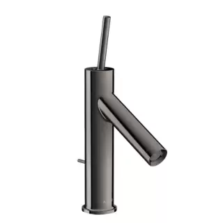 Axor Starck Cмеситель для раковины 90, на 1 отв., с донным клапаном, цвет: полированный черный хром