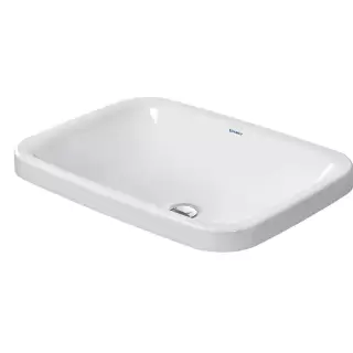 Duravit DuraStyle Раковина встраиваемая 60x43см, без отв., без перелива, покрытие WonderGliss, цвет: белый