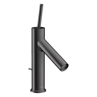 Axor Starck Cмеситель для раковины 90, на 1 отв., с донным клапаном, цвет: шлифованный черный хром