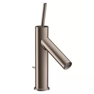 Axor Starck Cмеситель для раковины 90, на 1 отв., с донным клапаном, цвет: шлифованный никель