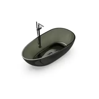 Knief EGG Shape Ванна отдельностоящая 170x85x54см., из полимерного материала, цвет: Turmalin # 020