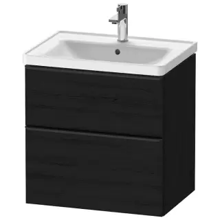 Duravit D-Neo Тумбочка подвесная 63.4x45.2х62.5см., раковина, 1 ящик, цвет: Black Oak