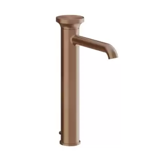 Gessi Origini Смеситель для раковины, на 1 отв., с донным клапаном, цвет: Copper Brushed PVD